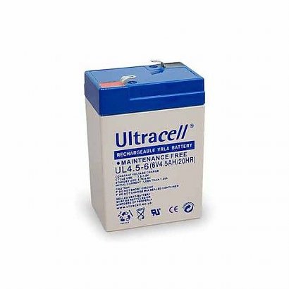 Ultracell accu 6 volt 4,5 Ah Top Merken Winkel